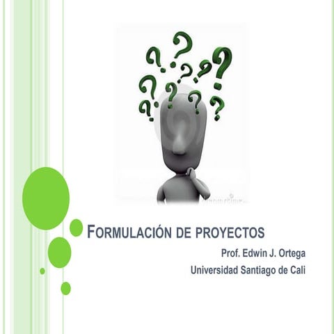 Tipos de proyectos