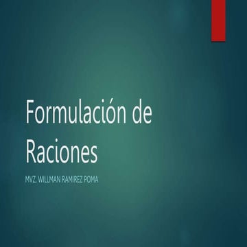 Nrc requerimientos nutricionales | PDF