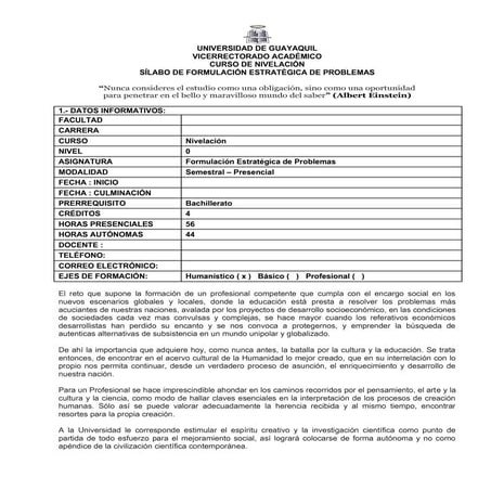 Formulación estrategica de problemas