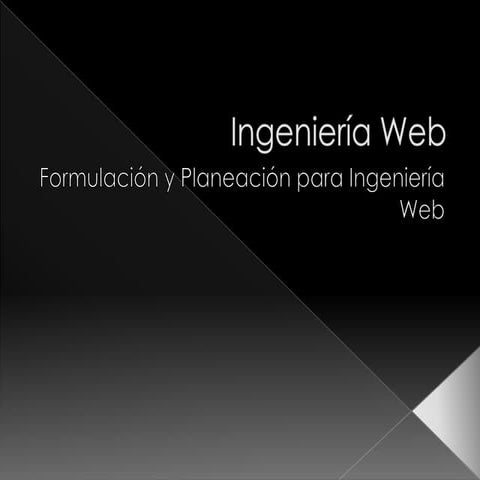 Formulación Y Planeación
