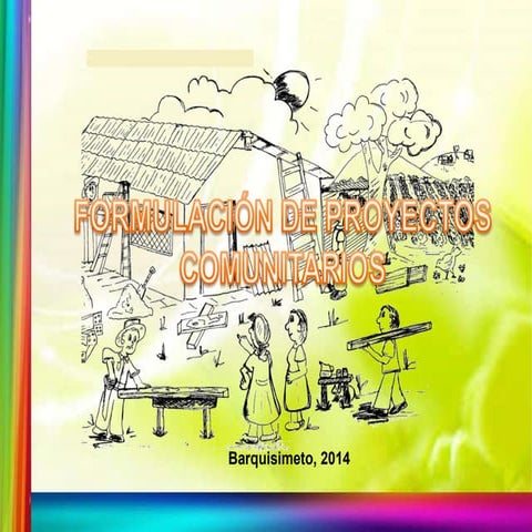 Formulacion de proyectos comunitarios | PDF
