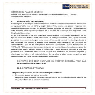 Formulacion y evaluacion agencia de...