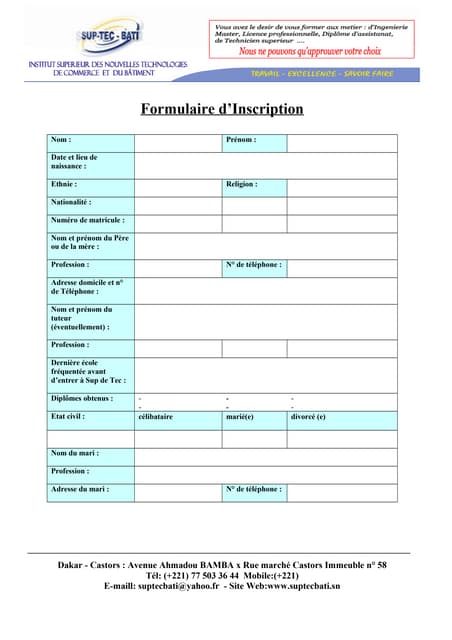 Dossier inscription periscolaire extrascolaire enfant vierge 2011-20…