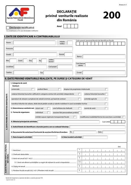 Formularul 230