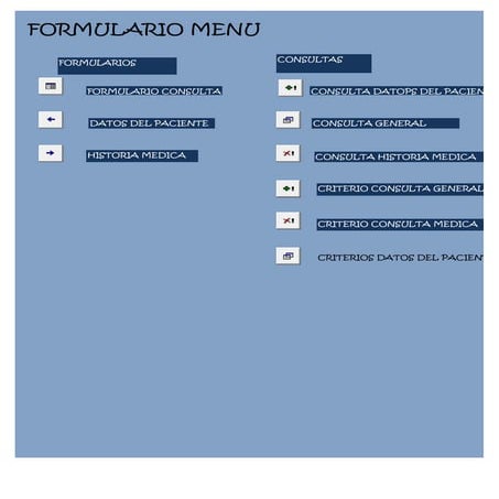 Formulario menu | PDF