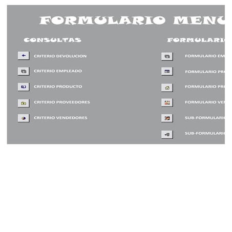 Formulario menu | PDF