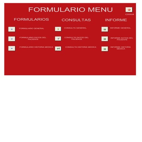 Formulario menu | PDF