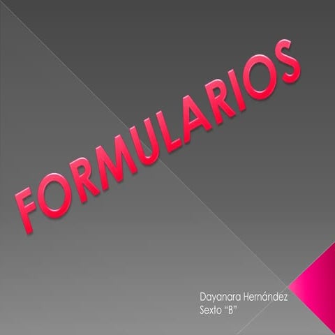 Formularios