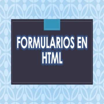 Formularios
