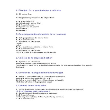 Formularios Javascript