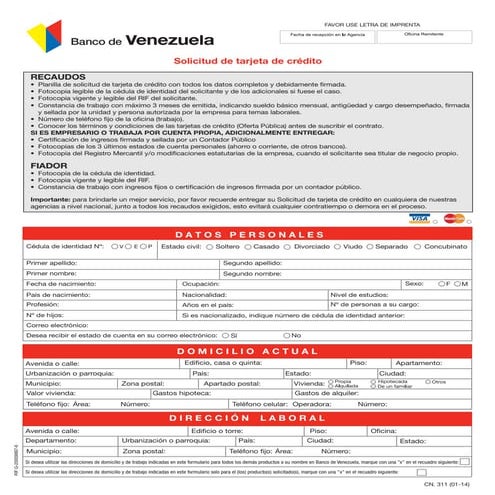 Formulario tc | PDF