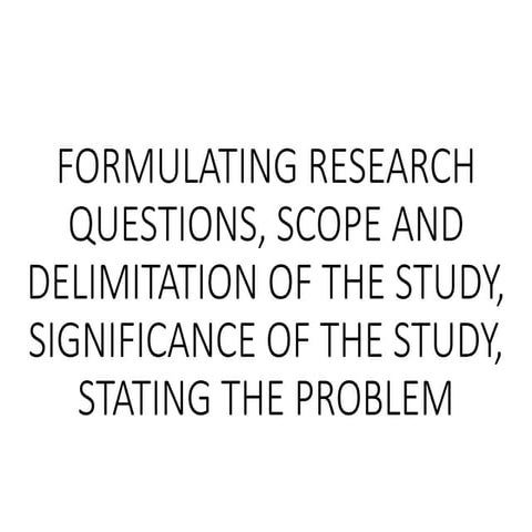 FORMULATING RESEARCH QUESTIONS-WPS Office.pptx