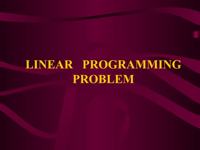 Formulation  Lpp