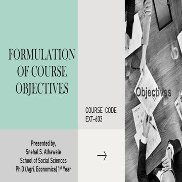 Formulation of Course objective.pptx