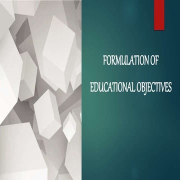 Formulation of educational objectives.pptx