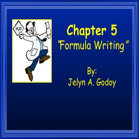 Formula writing jhe