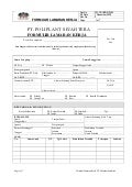 Contoh formulir aplikasi kerja karyawan by daniel doni 
