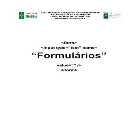 Formulários