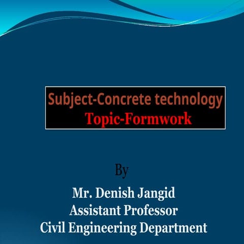 formwork as per IS Code Slip and moving formwork..pptx