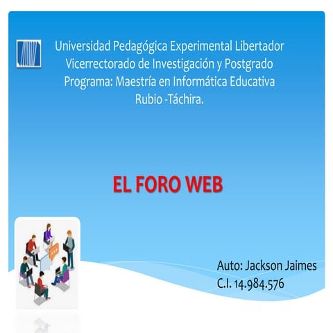 Foro de internet | DOCX