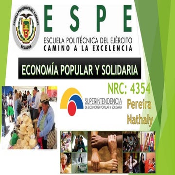 Foro parte 1 Pereira Nathaly- Economía Popular y Solidaria