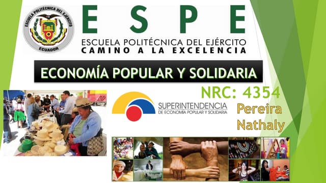 Foro parte 1 Pereira Nathaly- Economía Popular y Solidaria