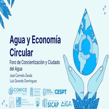 PRESENTACION DE ECONOMIA CIRCULAR EN AGUA | PDF