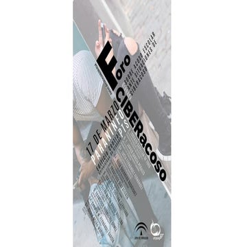 Foro ciberacoso 2017