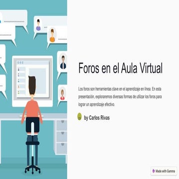 ACTIVIDADES QUE SE PUEDEN PLANTEAR EN LOS FOROS.pptx