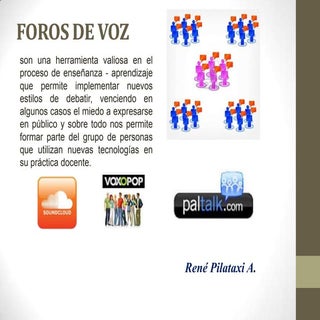 Foros de voz