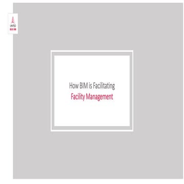 How BIM is Facilitating Facility Management Process