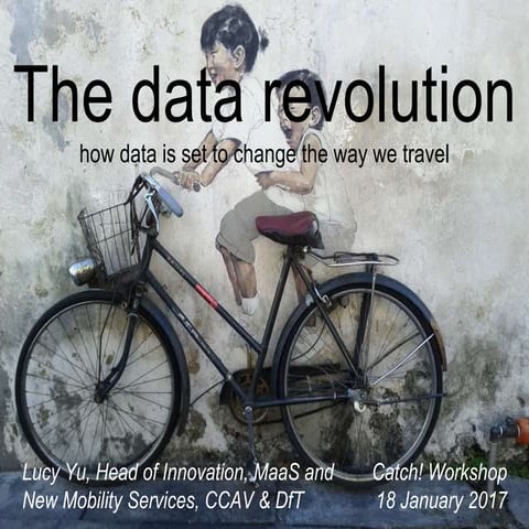 The Data Revolution - How data is set to change the way we travel