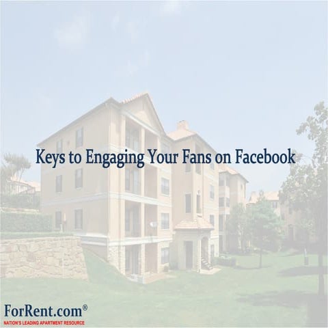 Facebook Engagement 101