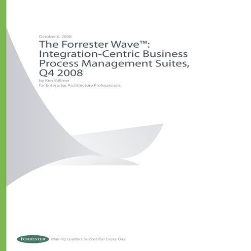 Forrester Wave Q4 2008
