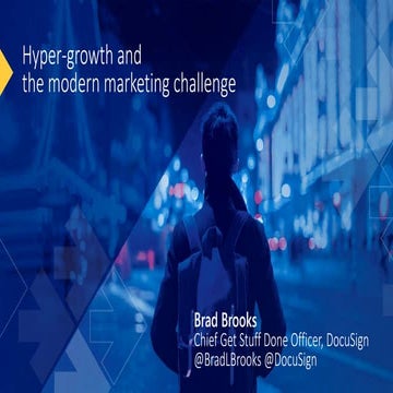 B2B Marketing in Hyper-Growth Companies - Forrester