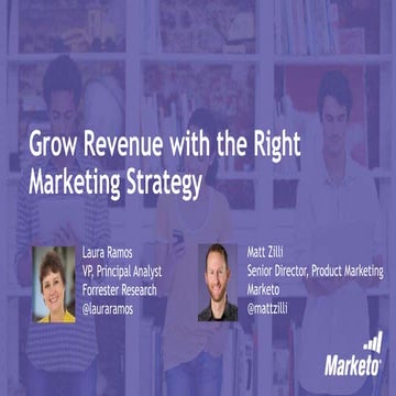 Grow Revenue with the Right Marketing Strategy