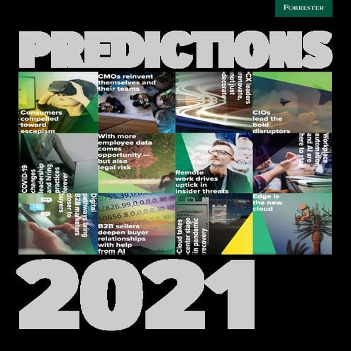 Forrester Predictions 2021
