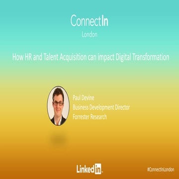 How HR & TA can Support Digital Transformation