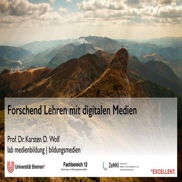 Forschend Lehren mit Digitalen Medien