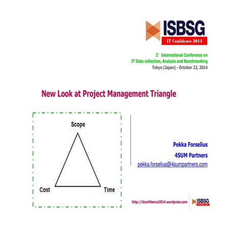 Forselius - New look at project management triangle