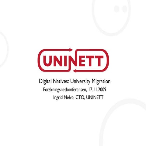 Digital Natives: University Migration