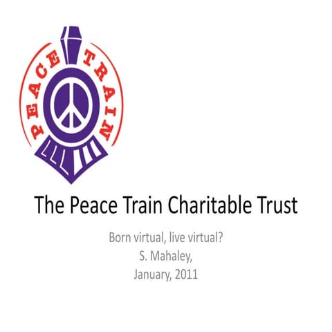 PeaceTrain Presentation for Media Management Strategy Course