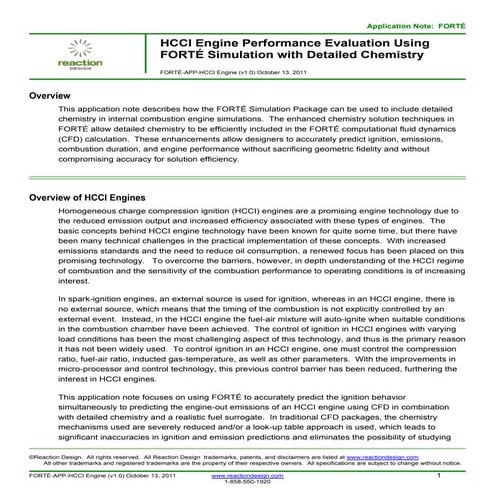 Diesel Sector Combustion Modeling with FORTÉ | PDF