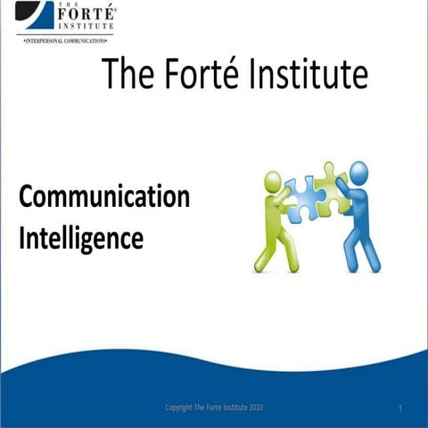Forté Institute Introduction