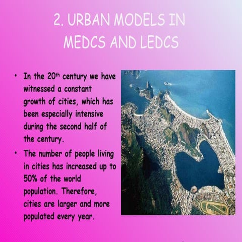Urban Models (For the exam)