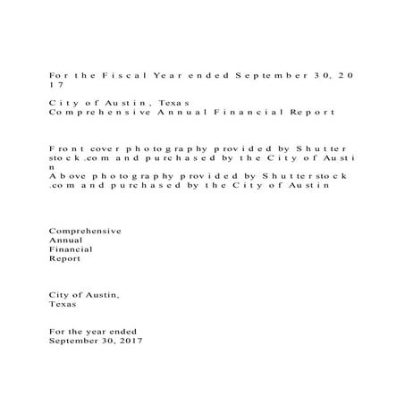 PPT Item # 6 - Annual Compreh. Financial Report (ACFR) Powerpoint | PDF