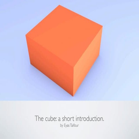 The cube. a short introduction | KEY