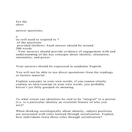 For the shortanswer questions,you will need to respo.docx