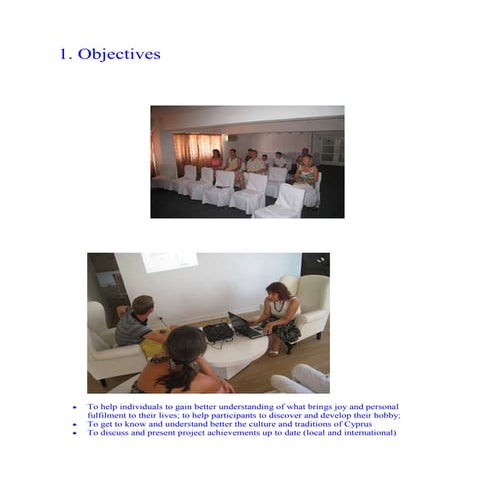 Fourth project meeting report