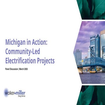 Michigan in Action: Community-Led Electrification Projects by Komal ...